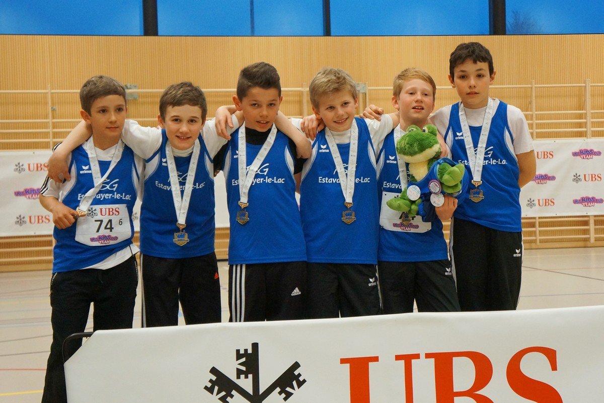 photo podium Kids Cup Finale Oberriet